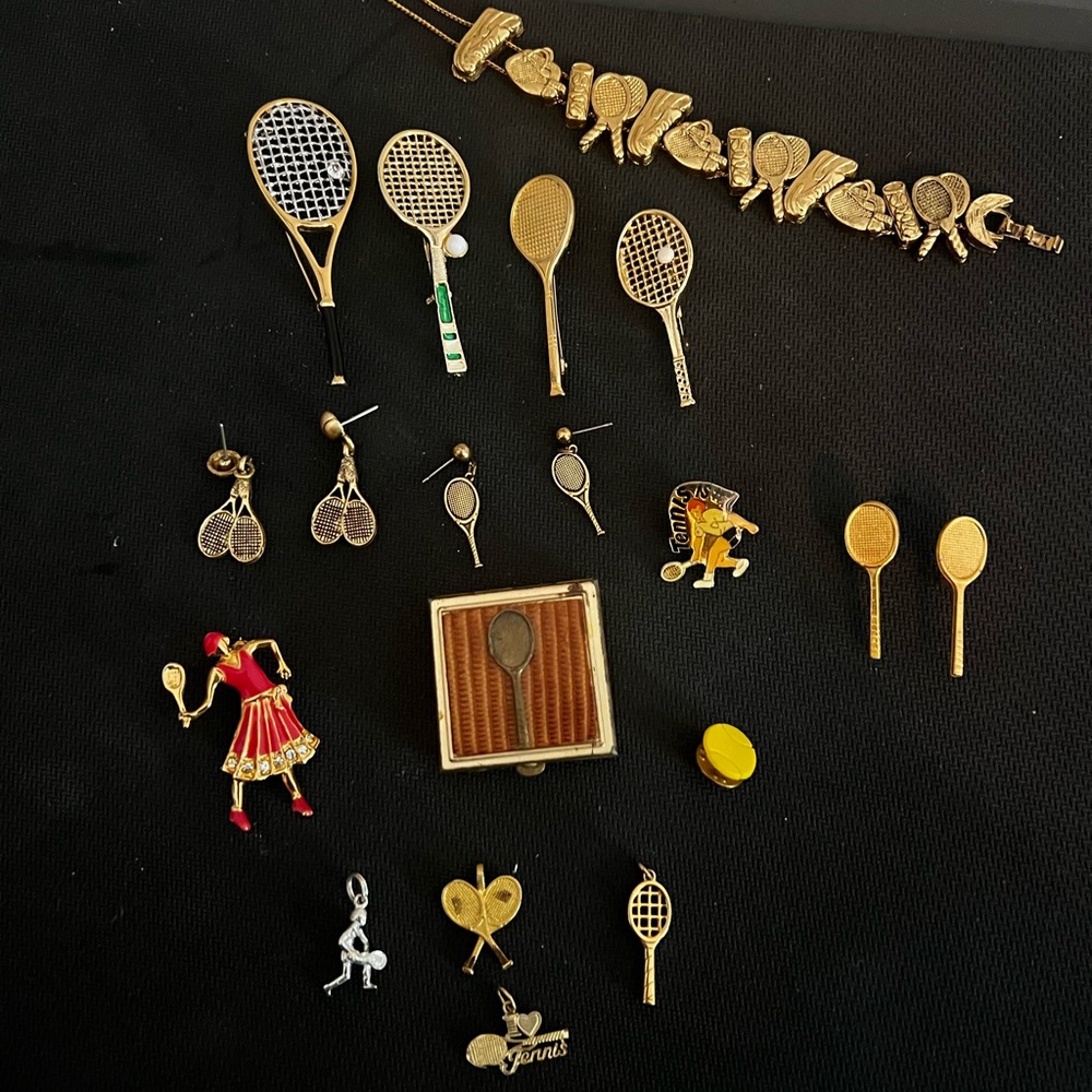 19 Piece Tennis Assortment of Jewelry